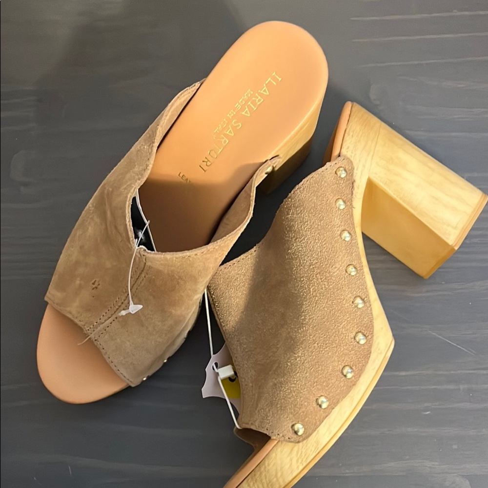 Women's made in Italy 🇮🇹 Leather Slide Sandals